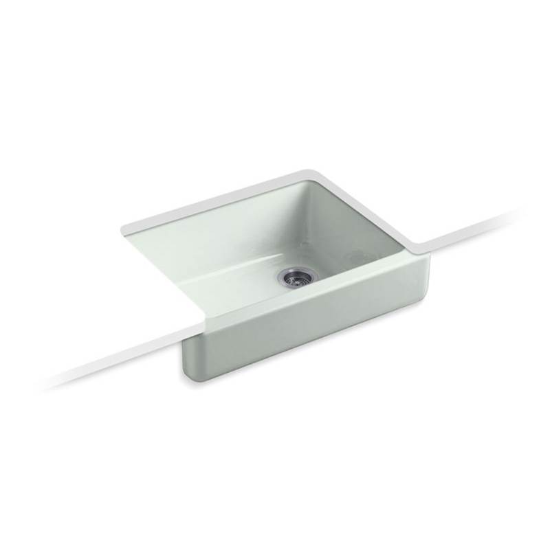 Kohler Whitehaven® 29-1/2'' x 21-9/16'' x 9-5/8'' Undermount single-bowl farmhouse kitchen sink