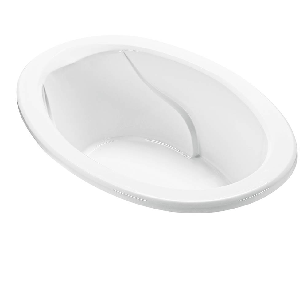 MTI Baths Adena 5 Acrylic Cxl Oval Drop In Soaker - White (63X41.25)