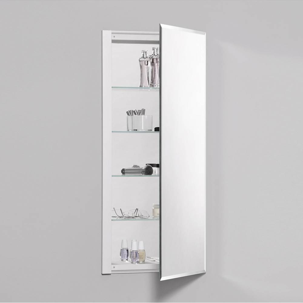 Robern R3 Series Cabinet, 16'' x 36'' x 4'', Single Door, Bevel Edge
