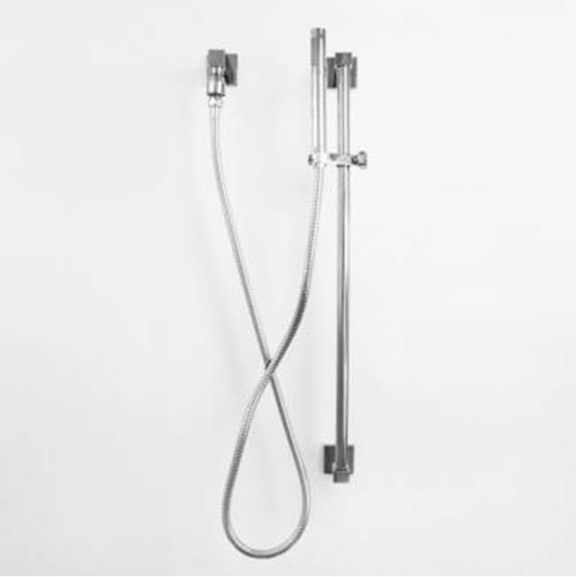 Sigma Square Contemporary Slidebar and Handshower Kit SOFT PEWTER .84
