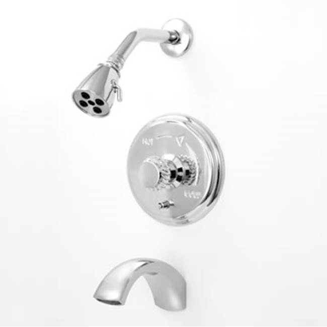 Sigma Pressure Balanced Tub & Shower Set Trim (Includes Haf And Wall Tub Spout) Seville Antique Bronze .57