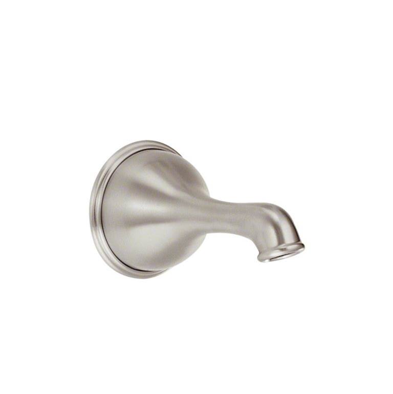 Gerber Plumbing Opulence 6'' Wall Mount Tub Spout without Diverter Brushed Nickel
