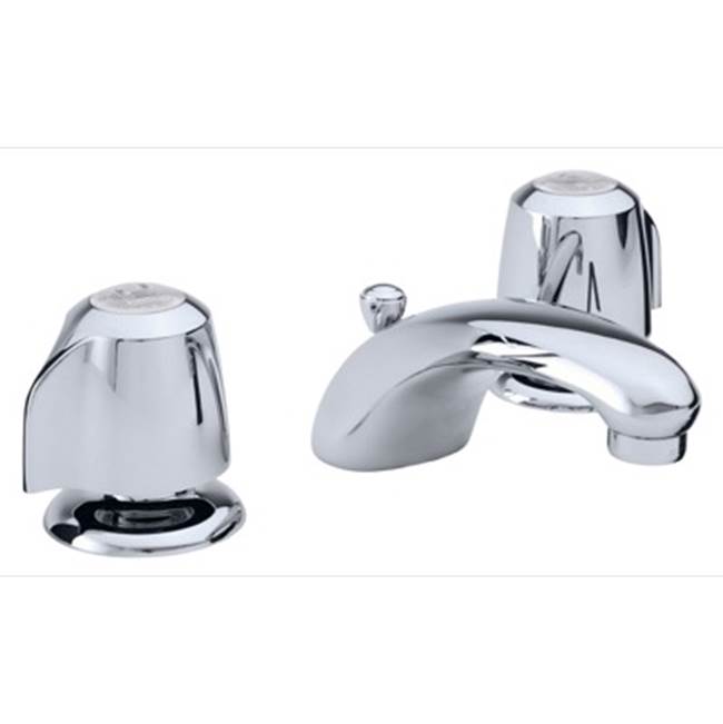 Gerber Plumbing Gerber Classics 2H Lavatory Faucet w/ Metal Fluted Handles & Metal Pop-Up Drain 1.2gpm Chrome