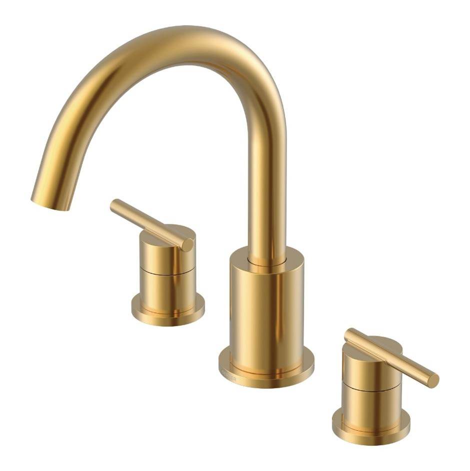 Gerber Plumbing Parma 2H Centerset Lavatory Faucet w/ Metal Touch Down Drain 1.2gpm Brushed Bronze