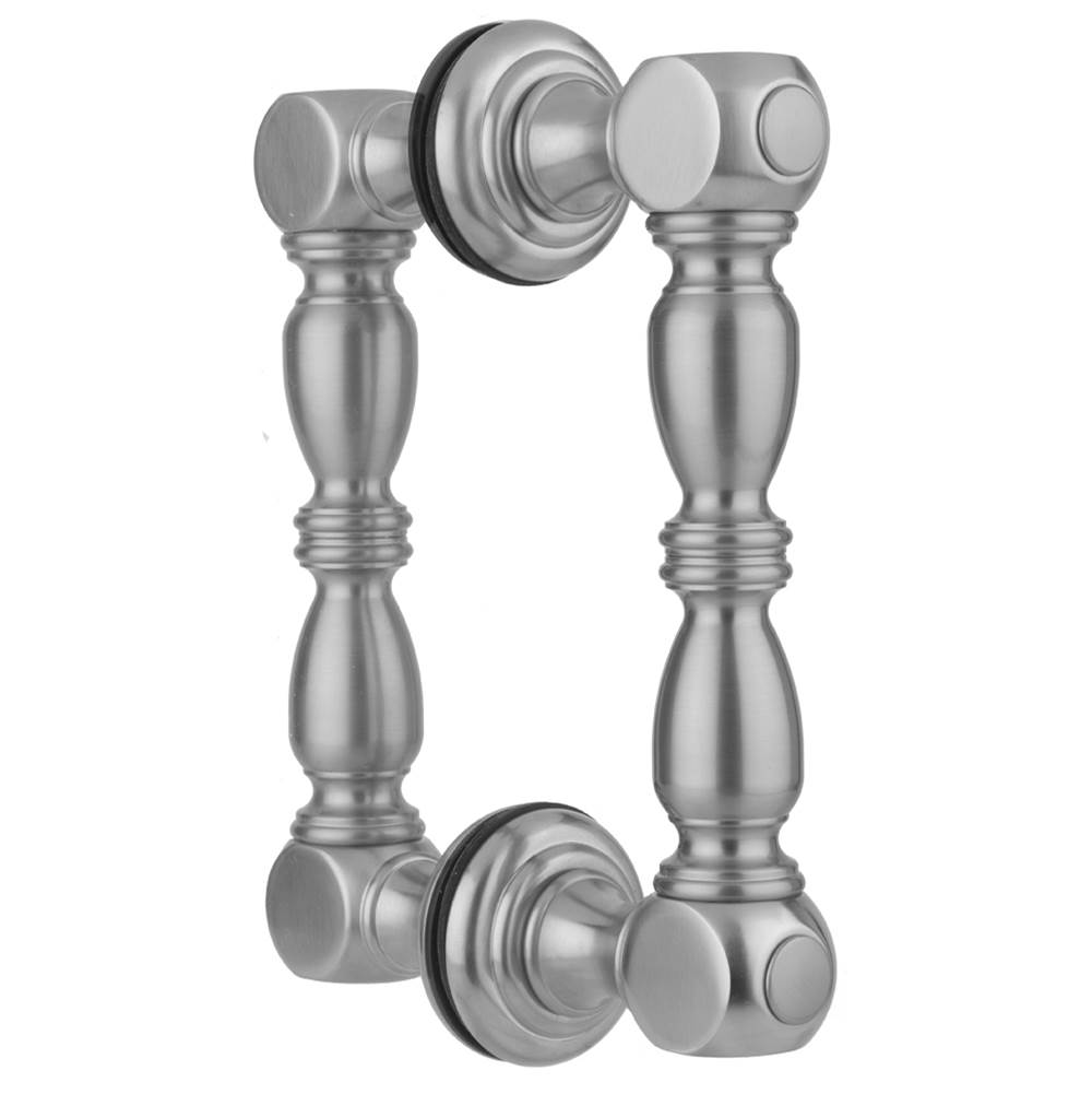 Jaclo 6'' H20 Back to Back Shower Door Pull with Finials