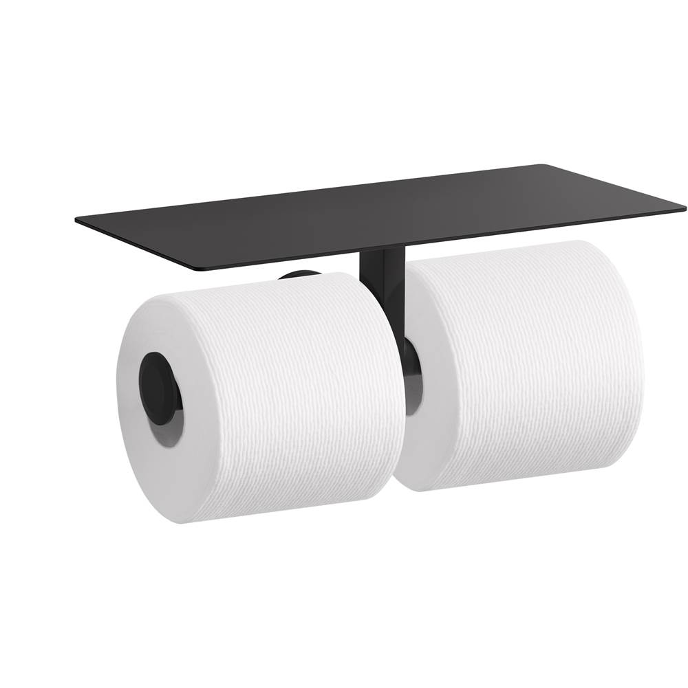 Kohler Components™ Covered double toilet paper holder