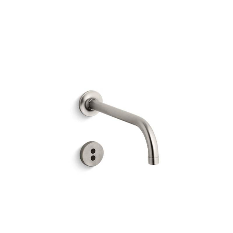Kohler Purist® Wall-mount touchless faucet trim with Insight™ technology and 9'' 90-degree spout, requires valve