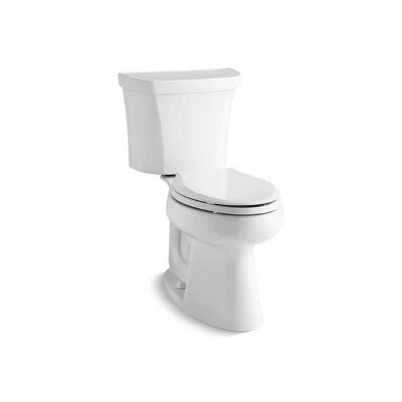 Kohler Highline® Comfort Height® Two-piece elongated dual-flush chair height toilet with right-hand trip lever and 10'' rough-in