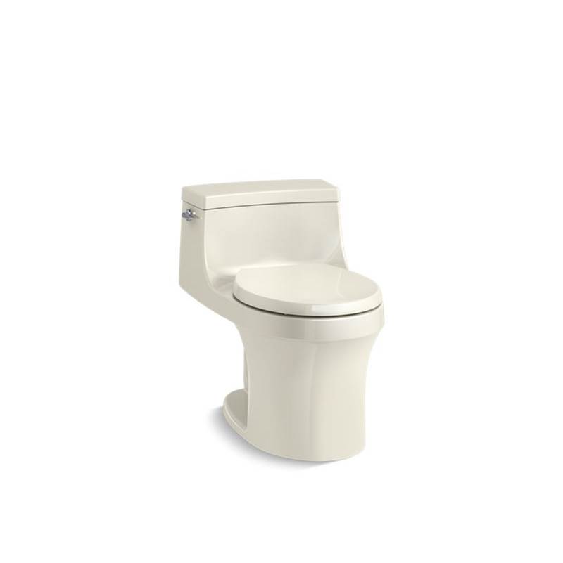 Kohler San Souci® One-piece round-front 1.28 gpf toilet with slow close seat