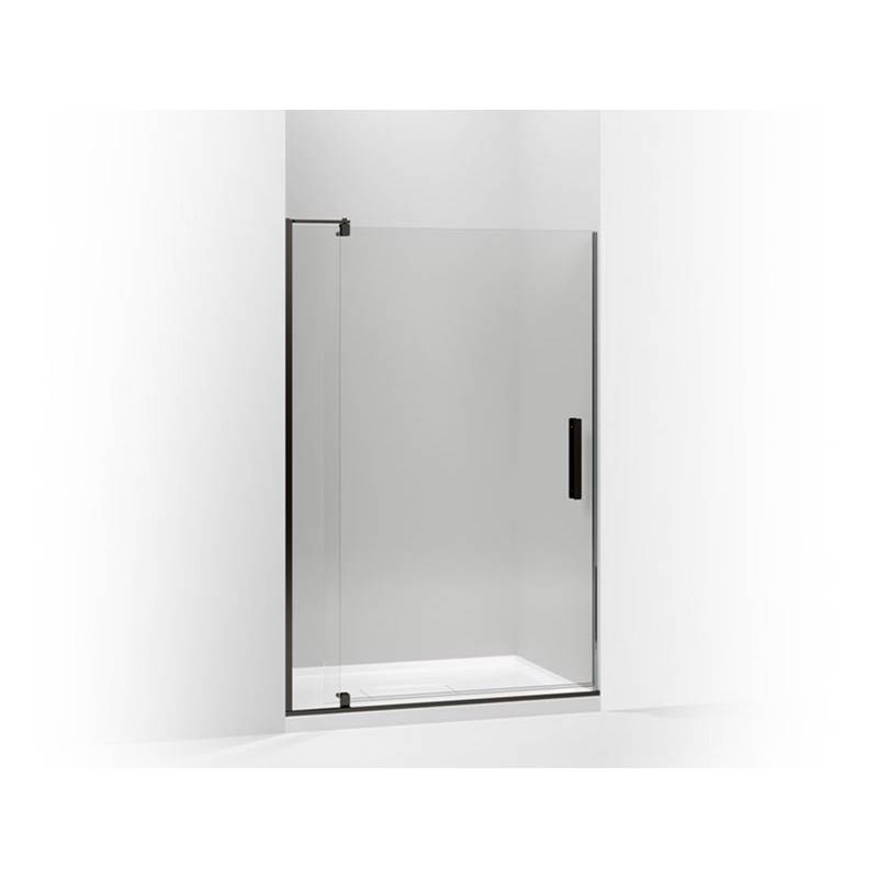 Kohler Revel® Pivot shower door, 70'' H x 43-1/8 - 48'' W, with 5/16'' thick Crystal Clear glass