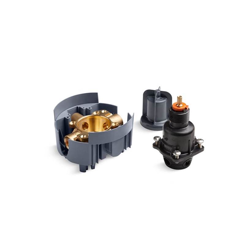 Kohler Rite-Temp® valve body and pressure-balance cartridge kit with female NPT connections, project pack