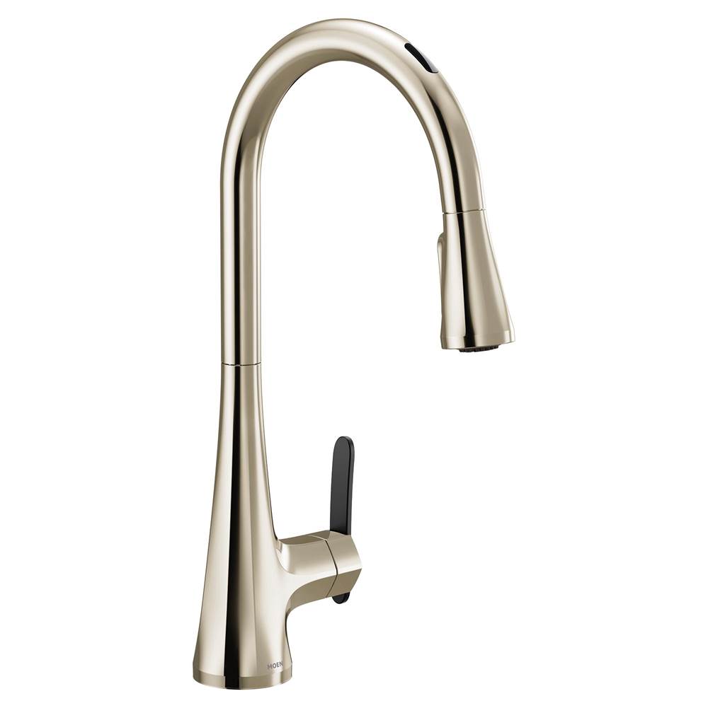 Satin Nickel Elements of Design ES1278ALBS New Orleans 8 Center Kitchen Faucet with Side Sprayer 8-3/4