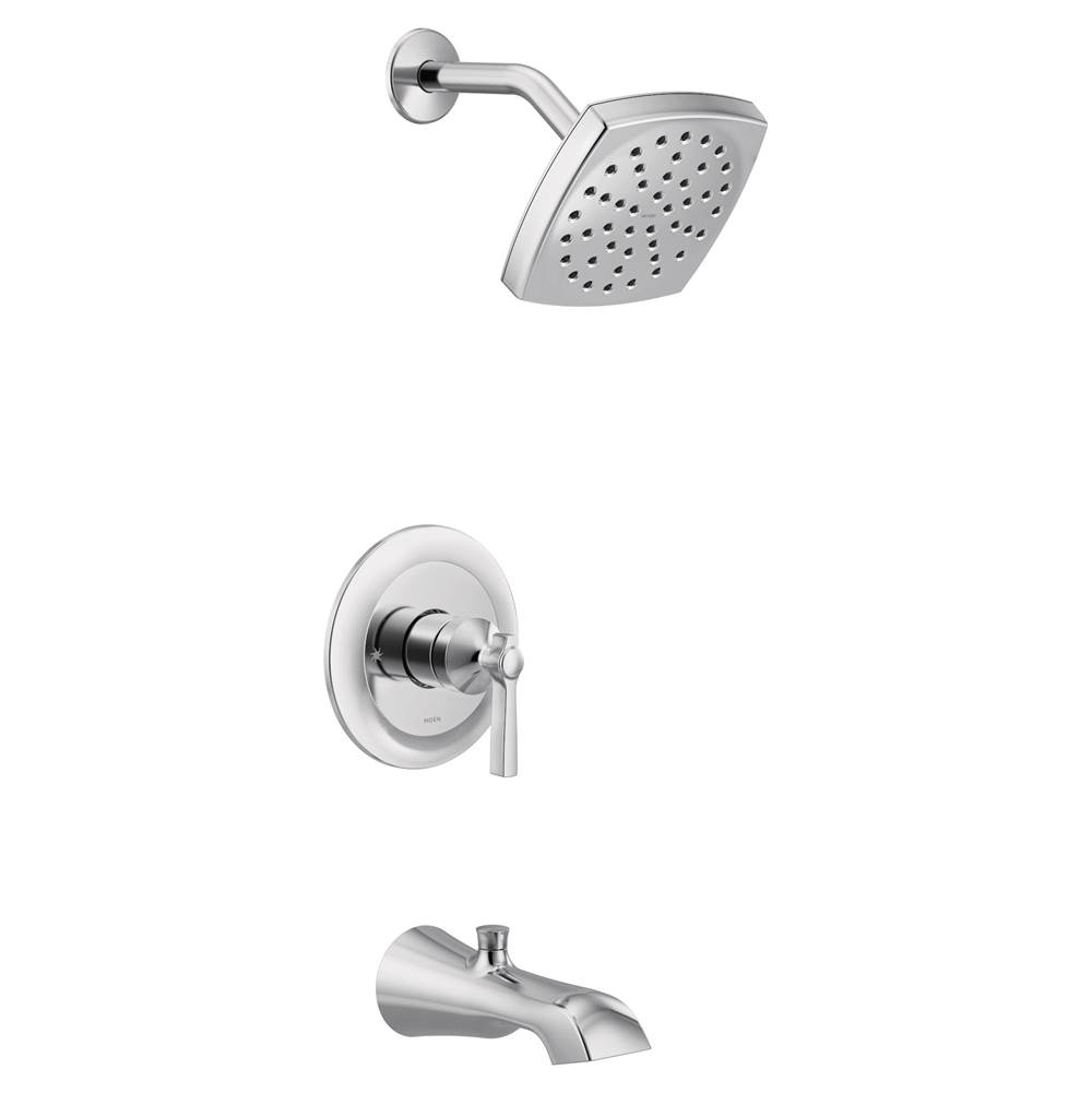 Moen Flara M-CORE 3-Series 1-Handle Tub and Shower Trim Kit in Chrome (Valve Sold Separately)