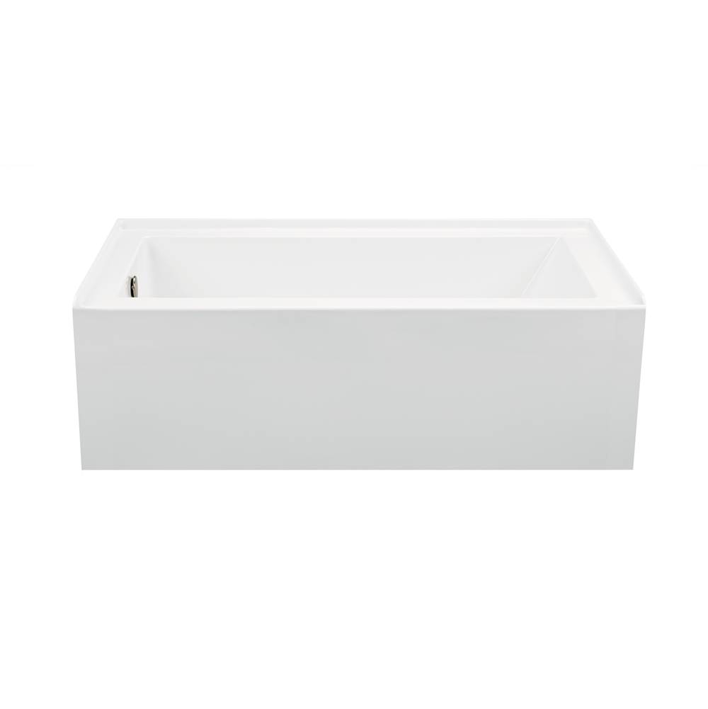 MTI Baths Cameron 1 Acrylic Cxl Integral Skirted Lh Drain Air  Bath - White (60X32)