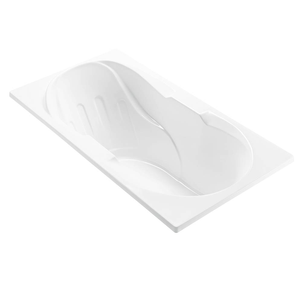 MTI Baths Reflection 2 Acrylic Cxl Drop In Air Bath - White (65.75X35.75)