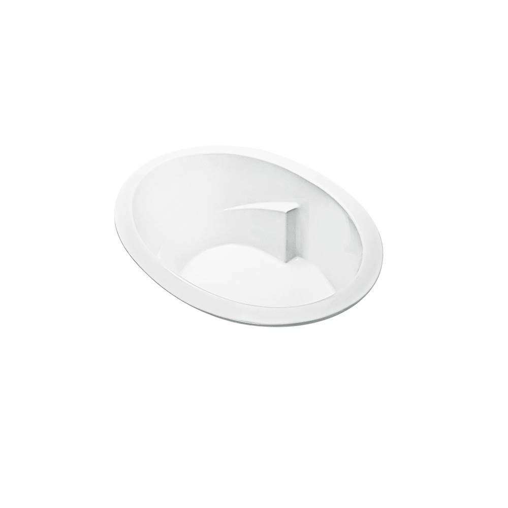 MTI Baths Adena 6 Acrylic Cxl Oval Drop In Air Bath Elite/Microbubbles - Biscuit (63X41.25)