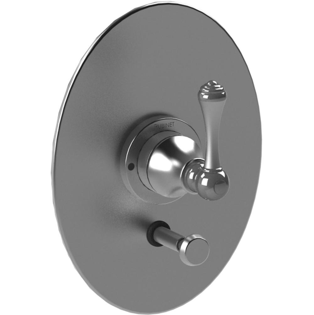 Rubinet Pressure Balance Shower Valve With Stops & Two Way Diverter Trim Only